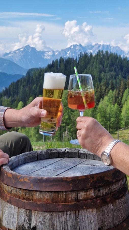 Almgasthaus Glocknerblick Großkirchheim Exteriör bild