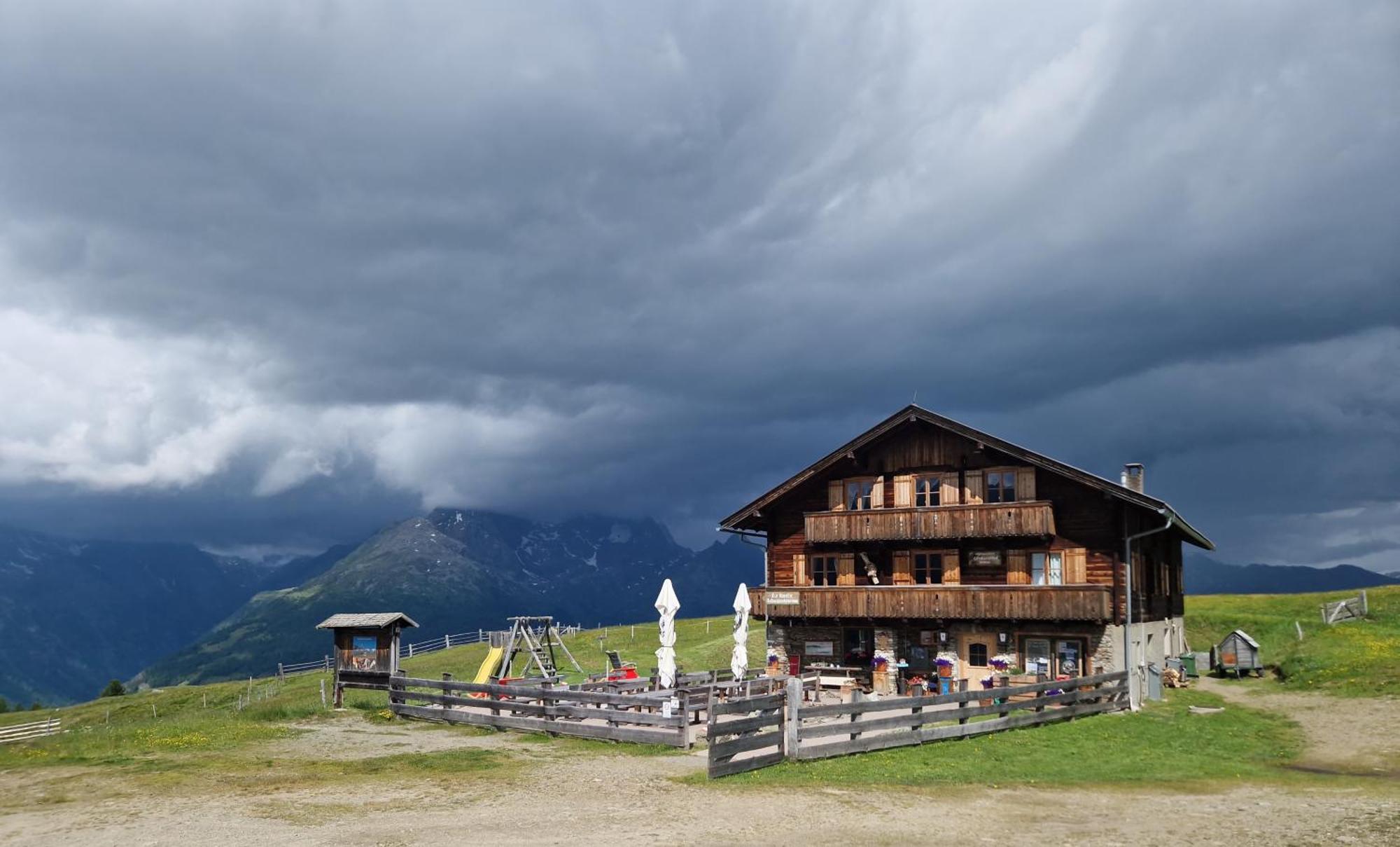 Almgasthaus Glocknerblick Großkirchheim Exteriör bild